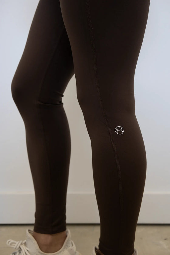 Elite Luxe Leggings Chocolate