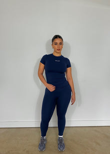  Cloud Essentials Tee Navy