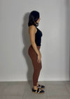 Soft Luxe Essential Leggings Brown